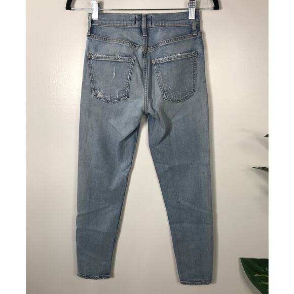 Agolde Sophie Denim Jeans Size 24 - Picture 3 of 13